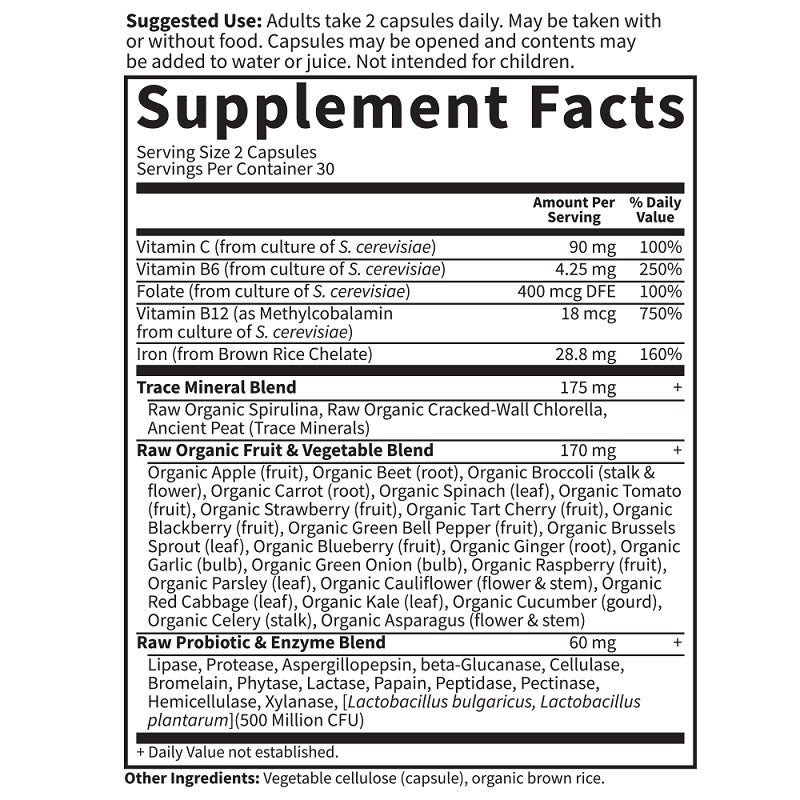 Vitamin Code Healthy Blood by Garden of Life