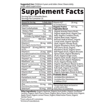 Vitamin Code Kids Multi 30 Chewables by Garden of Life