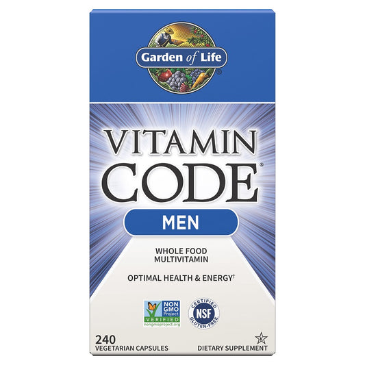 Vitamin Code Men 240VegCaps by Garden of Life