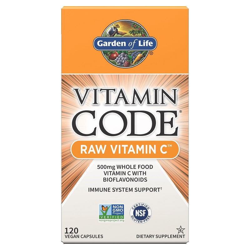 Vitamin Code RAW Vitamin C 120VegCaps by Garden of Life