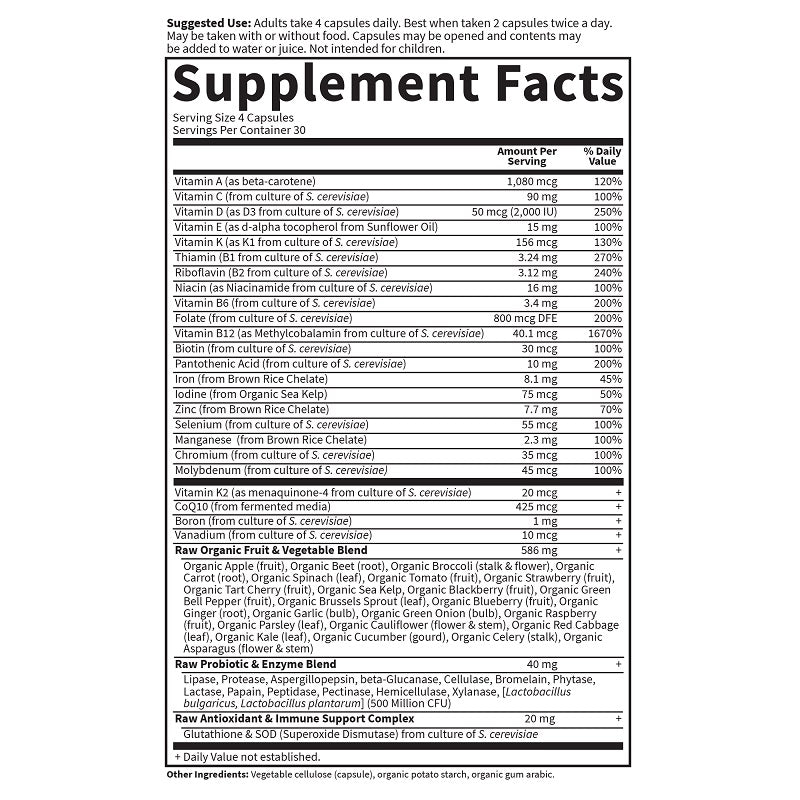 Vitamin Code Women 120VegCaps by Garden of Life