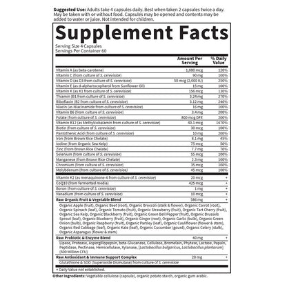 Vitamin Code Women 240VegCaps by Garden of Life