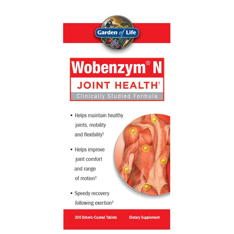 Wobenzym N Joint Health by Garden of Life