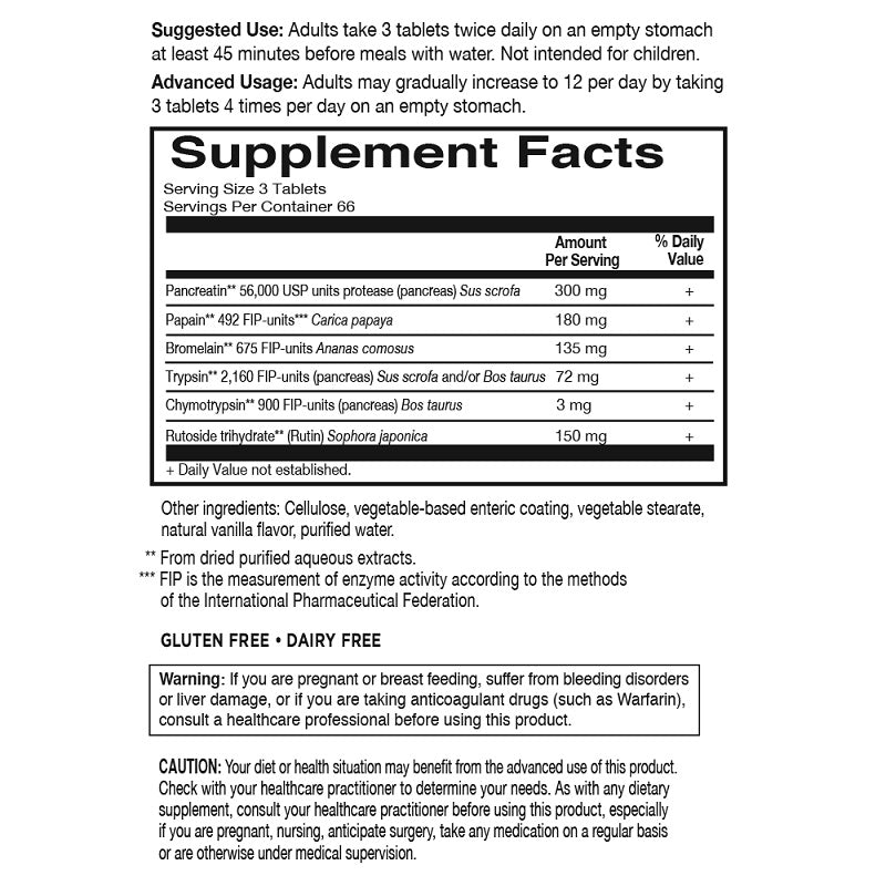 Wobenzym N Joint Health by Garden of Life