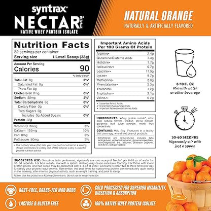 Nectar Natural Orange by Syntrax