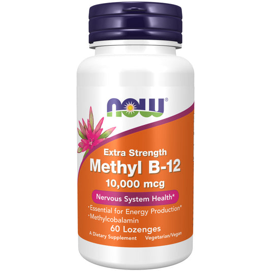 Methyl B-12 10,000mcg 60 Lozenges by Now
