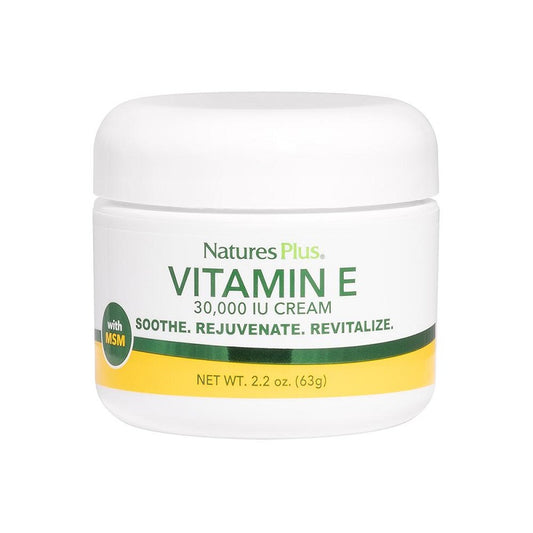 Vitamin E Cream 30,000 IU 2.2oz by NaturesPlus