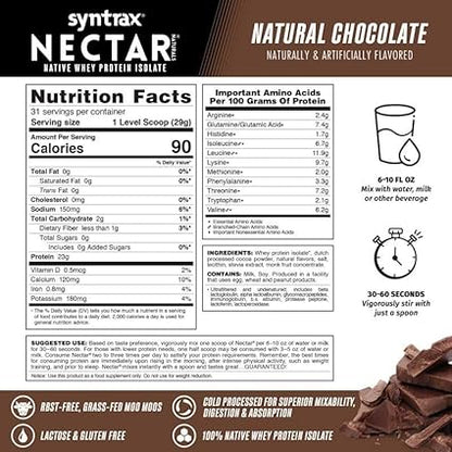 Nectar Natural Chocolate by Syntrax