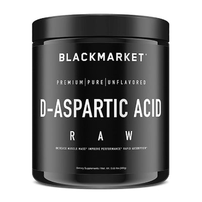 D-Aspartic Acid Raw by BlackMarket