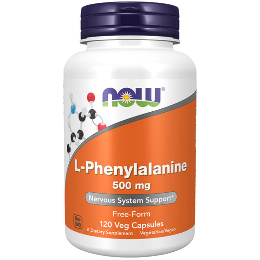 L-Phenylalanine 500mg 120VegCaps by Now