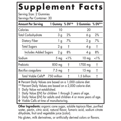 Probiotic 60 Gummies Kids by Nordic Naturals