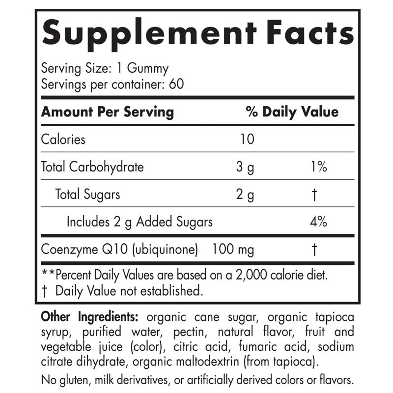 CoQ10 60 Gummies by Nordic Naturals