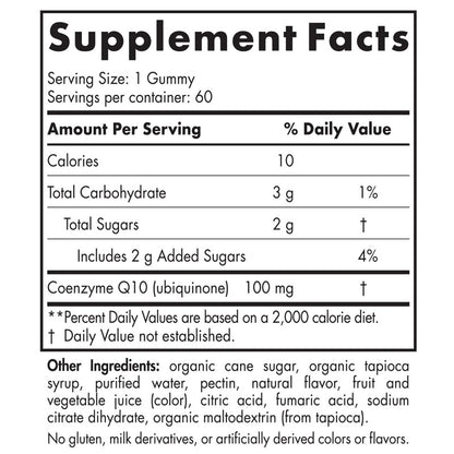 CoQ10 60 Gummies by Nordic Naturals