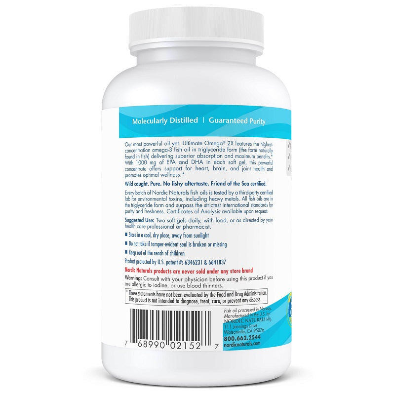 Ultimate Omega 2X 120sg by Nordic Naturals