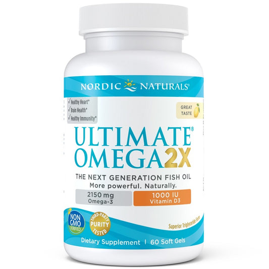 Ultimate Omega 2X D3 60sg by Nordic Naturals