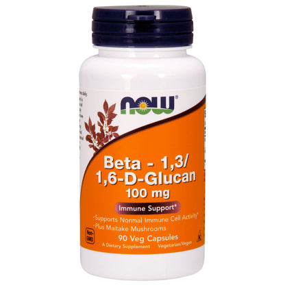 Beta 1,3/1,6 D Glucan 100mg 90VegCaps by Now