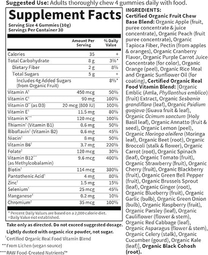 Organics Women's Multi 40+ Gummies by Garden of Life