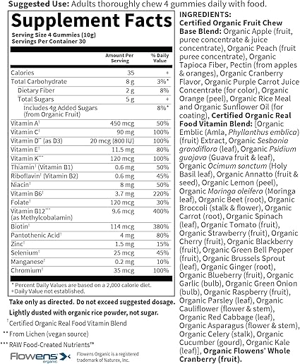 Organics Men's Multi 40+ Gummies by Garden of Life