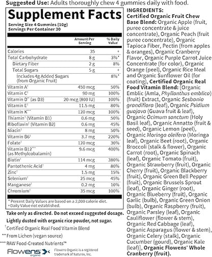 Organics Men's Multi 40+ Gummies by Garden of Life