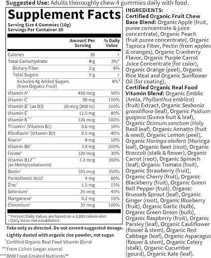 Organics Men's Multi Gummies by Garden of Life