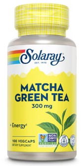 Matcha Green Tea Organic 300mg 100VegCaps by Solaray