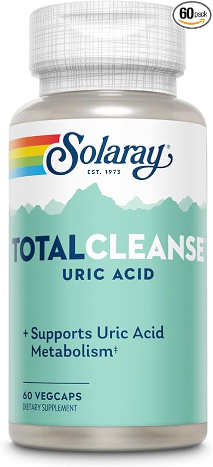 Total Cleanse Uric Acid 60VegCaps by Solaray