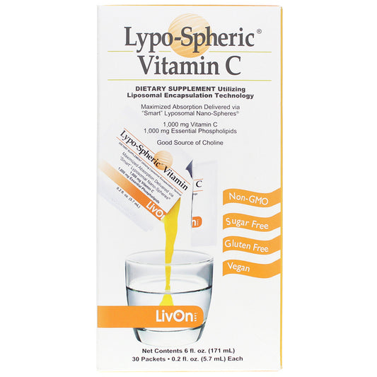 Lypo-Spheric Vitamin C Packets by LivOn Labs (30ct)