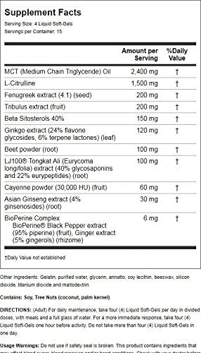 Testosterone Up Red Softgels by Irwin Naturals