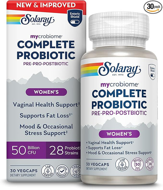 Mycrobiome Complete Probiotic Once Daily Women by Solaray