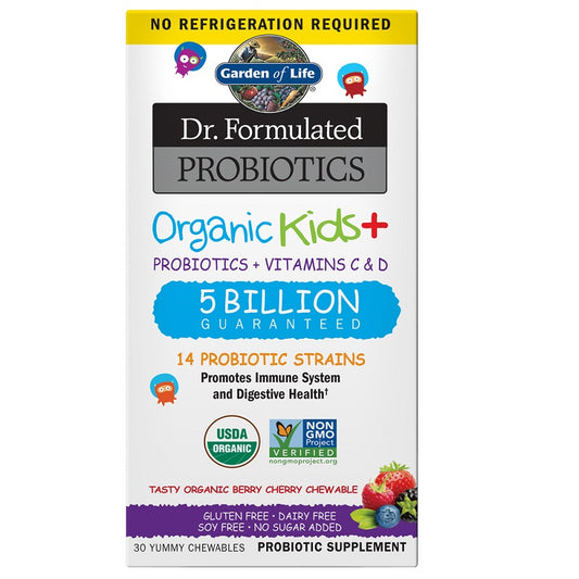 Dr. Formulated Probiotics Kids+ Berry Cherry SS by Garden of Life