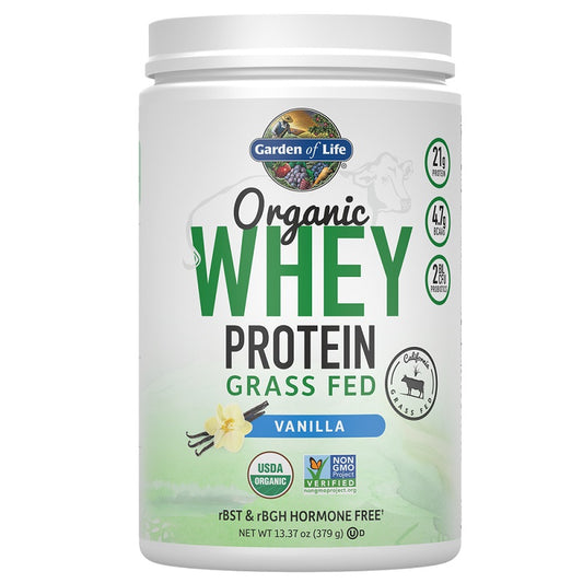 Grass Fed Whey Vanilla by Garden of Life