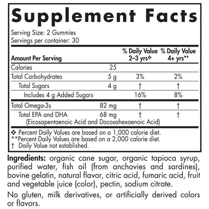 Nordic Omega-3 60 Gummies by Nordic Naturals