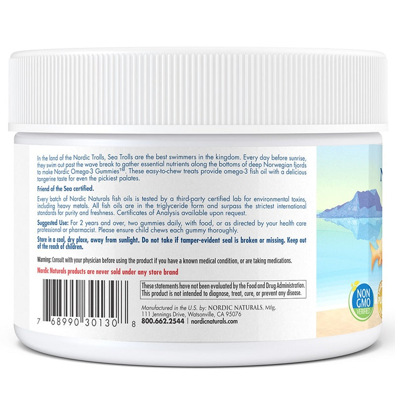 Nordic Omega-3 60 Gummies by Nordic Naturals