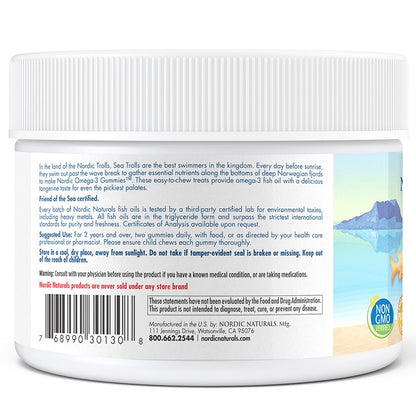 Nordic Omega-3 60 Gummies by Nordic Naturals