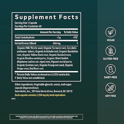 Liver Cleanse Liquid Caps by Gaia Herbs