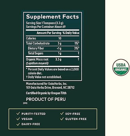Organic Maca Powder by Gaia Herbs
