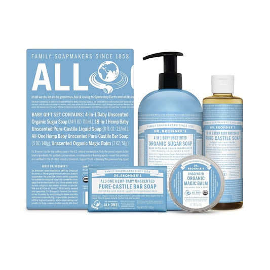 Baby Unscented Gift Set by Dr. Bronner's