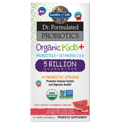 Dr. Formulated Probiotics Kids+ Watermelon by Garden of Life