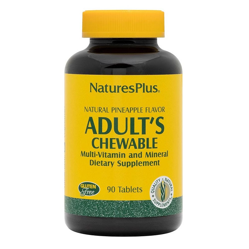Adult's Chewable Multivitamin Pineapple by NaturesPlus