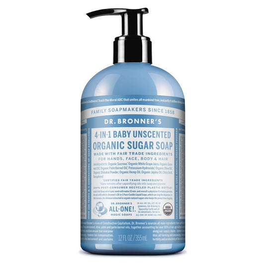 Sugar Soap Baby Unscented by Dr. Bronner's