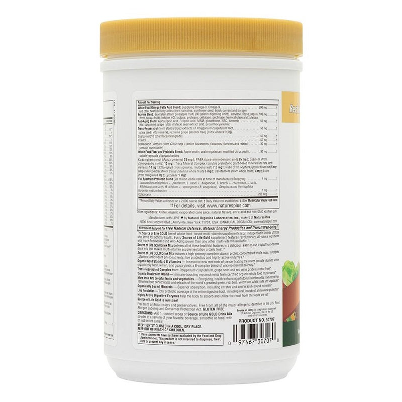 Source of Life Gold Drink Mix by NaturesPlus