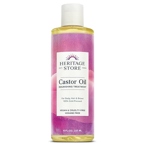 Castor Oil 8oz by Heritage Store