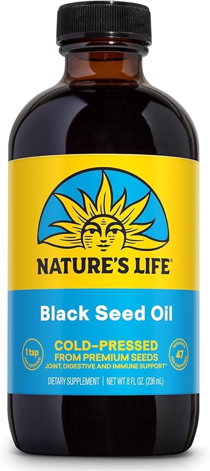 Black Seed Oil 8oz by Nature's Life