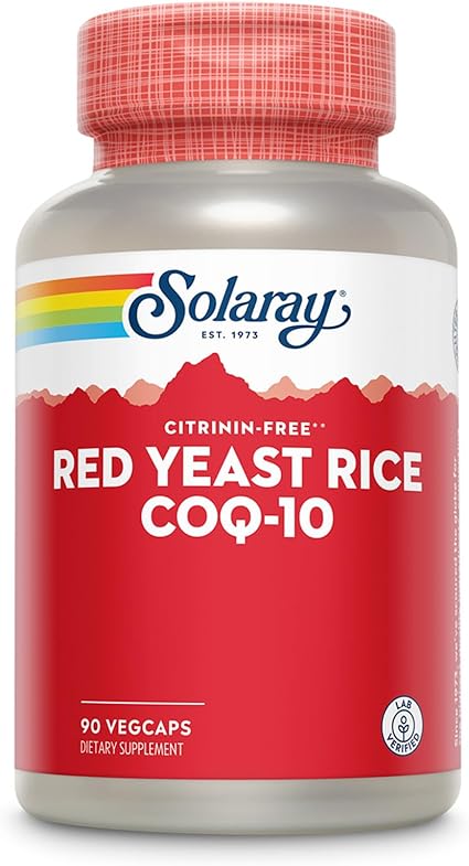 Red Yeast Rice CoQ-10 90VegCaps by Solaray