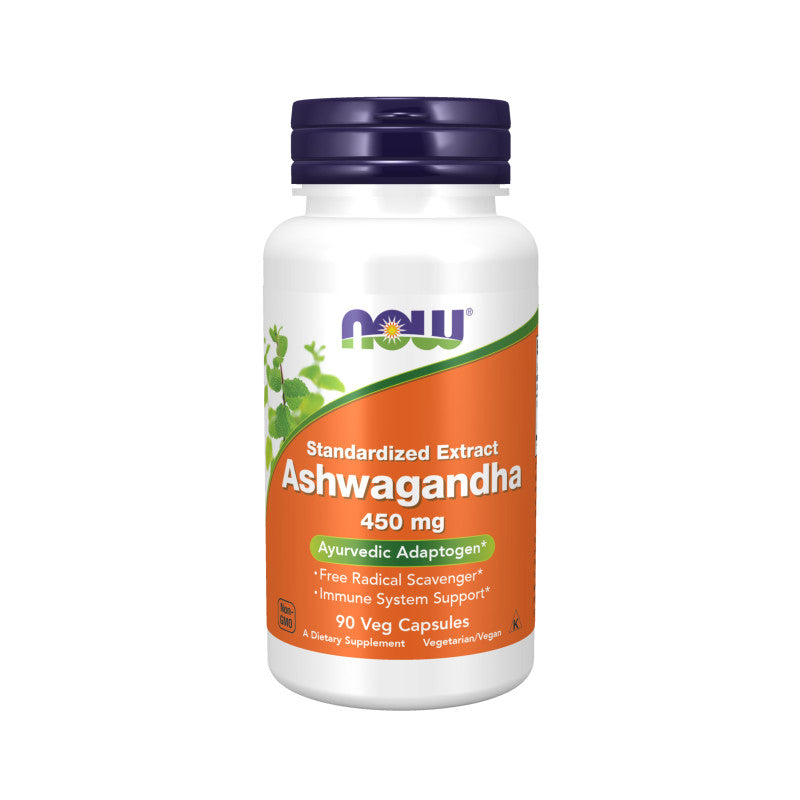 Ashwagandha 450mg 90VegCaps by Now
