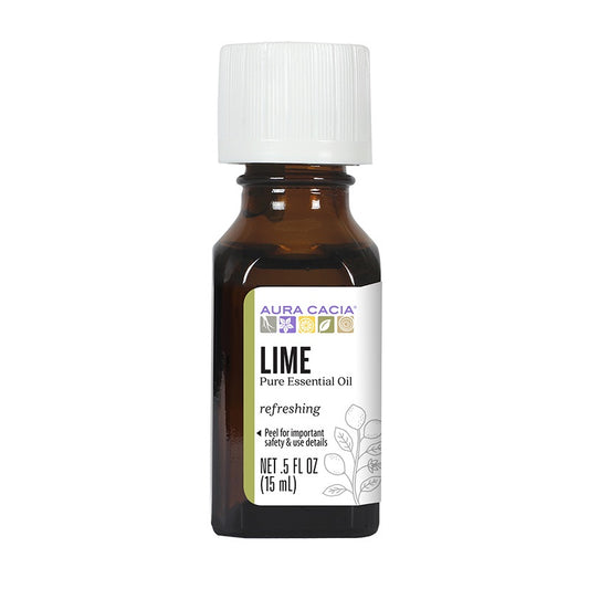 Lime Oil 0.5oz by Aura Cacia