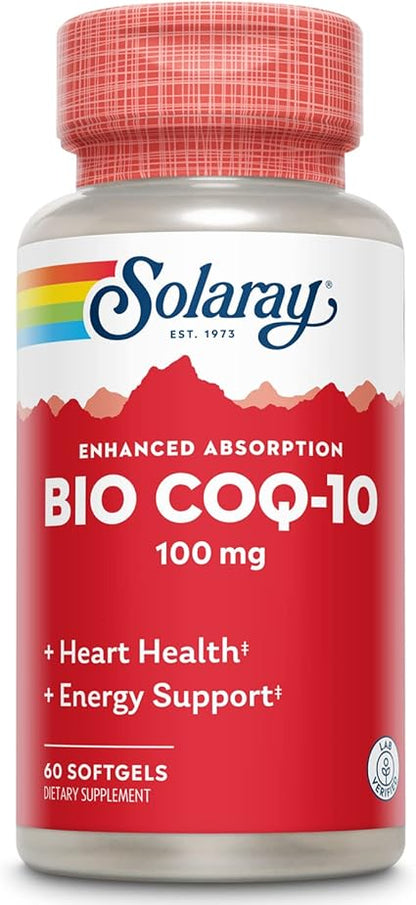 Bio CoQ-10 100mg 60sg by Solaray