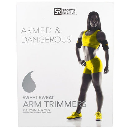 Sweet Sweat Arm Trimmers Yellow by Sports Research