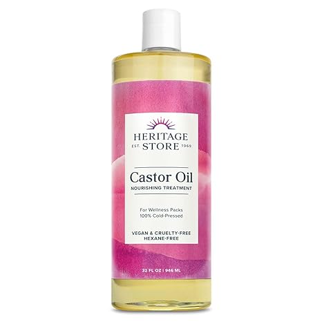 Castor Oil 32oz by Heritage Store