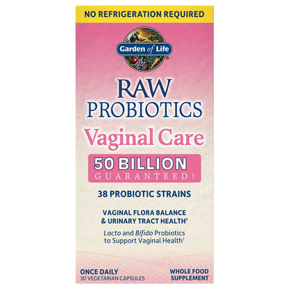 RAW Probiotics Vaginal Care SS by Garden of Life